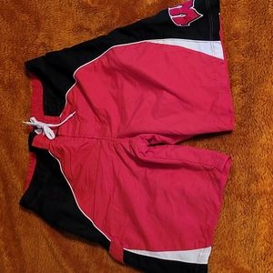 Wisconsin Badger swimtrunks